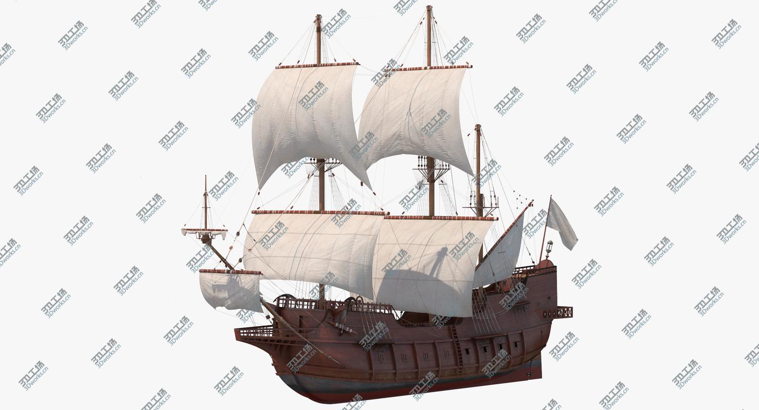 images/goods_img/20210113/Spanish Galleon Ship 3D model/1.jpg